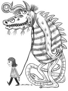 Illustration: Walking The Monster