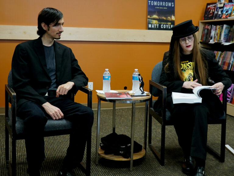 Mysterious Galaxy Bookstore Author Event November 2019 - Lori R. Lopez Reading & Presentation With Rafael Lopez