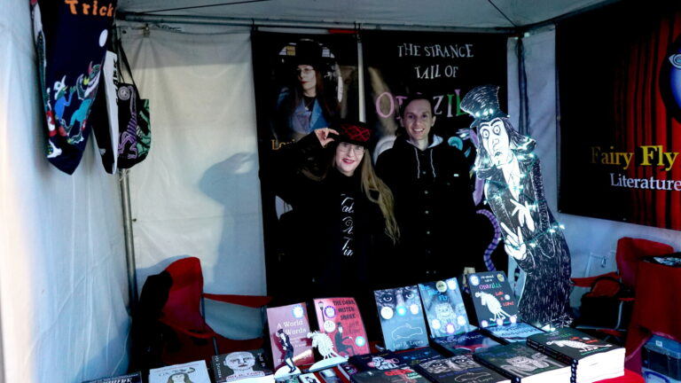 December Nights 2019 - Author Lori R. Lopez, Noel Lopez and Mister Snark