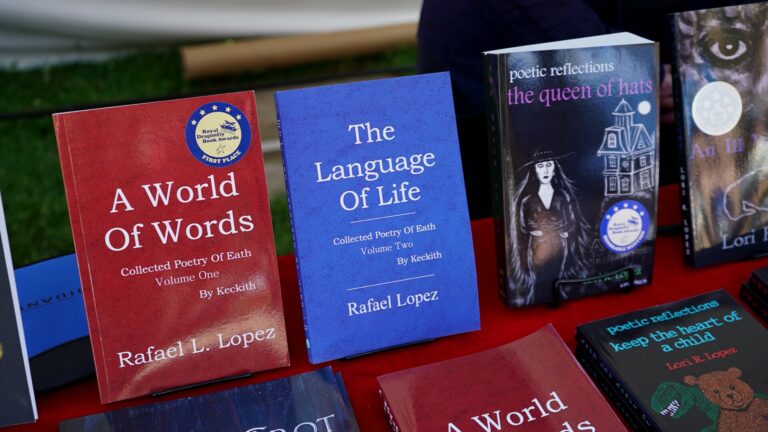 San Diego Earth Fair April 2018 - Fantasy and Dark Poetry Collections