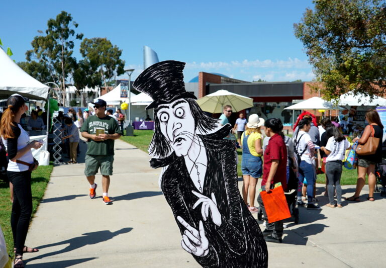 September 2018 O.C. Children's Book Festival - Mister Snark Lurking