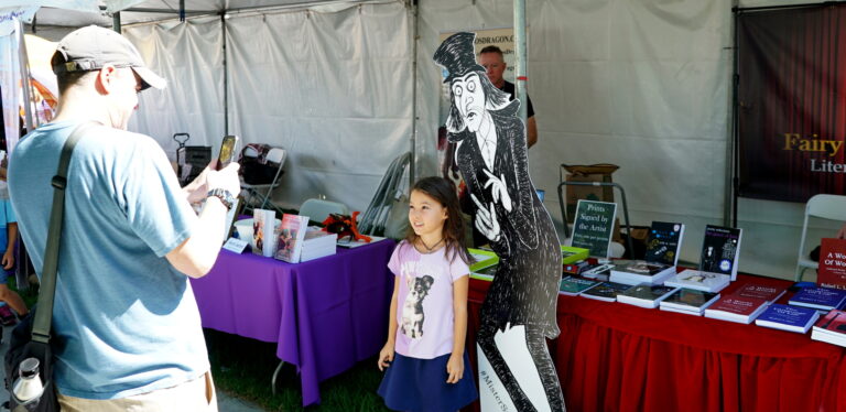 2018 O.C. Children's Book Festival - Picture With Mister Snark Cutout
