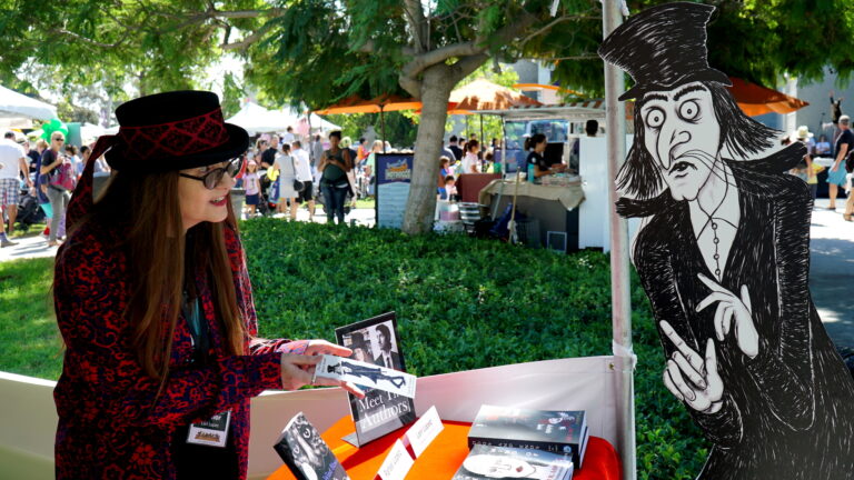 2018 O.C. Children's Book Festival - Mister Snark Lurking Offered Mister Snark Bookmark