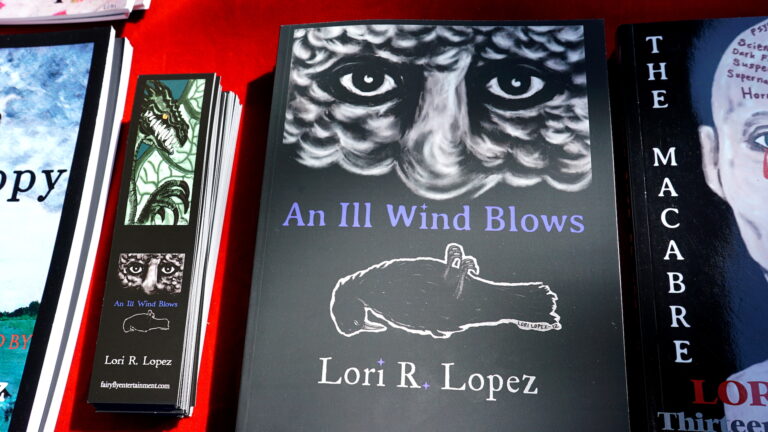 2018 O.C. Children's Book Festival - Books & Bookmarks An Ill Wind Blows